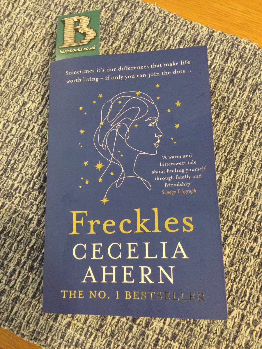 Had to finish reading this over breakfast as I couldn’t stay awake last night! Fabulous book, bittersweet is exactly the right word. <a href="/bertsbooks/">Bert’s Books</a> thanks for the book and the bookmark, I only needed it once for this book! #ceceliaahern #bertsbooks