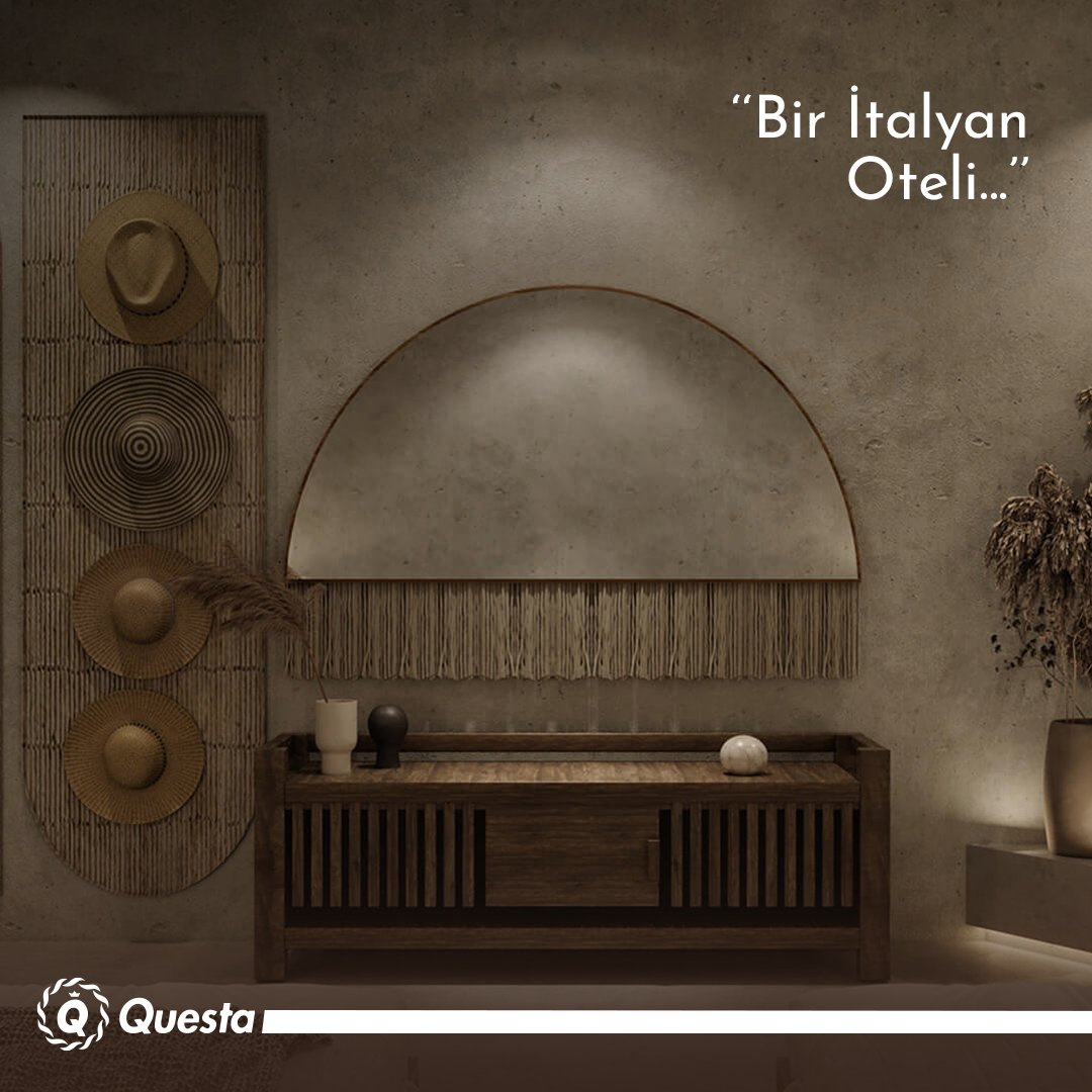 Bir İtalyan Oteli...

An Italian Hotel...

#otelcilik #otelmalzemeleri #işseyahati #konaklama #konaklamahizmeti #oteldekorasyonu #eskişehirotelleri #otelönerisi #otelproje #otelrezervasyon #oteller #QuestaHotel