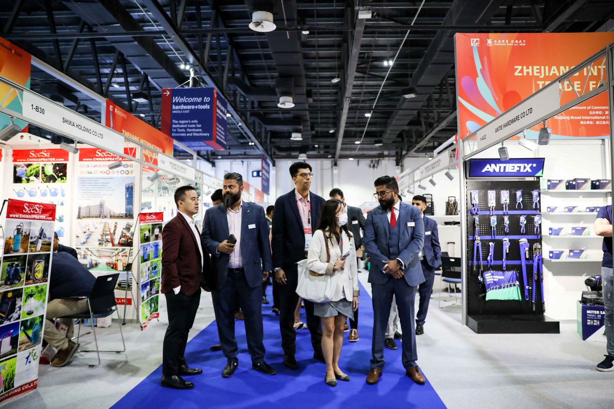 hardwaretoolsme's tweet photo. One badge. Access two shows. Register now and see you at the Dubai World Trade Centre until 6pm today! https://t.co/8aOyYMMjoy https://t.co/c1c7NPUbmE