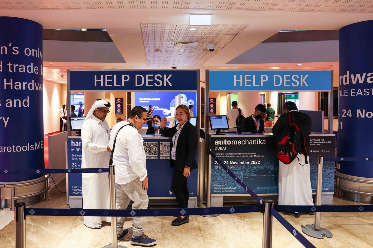 hardwaretoolsme's tweet photo. One badge. Access two shows. Register now and see you at the Dubai World Trade Centre until 6pm today! https://t.co/8aOyYMMjoy https://t.co/c1c7NPUbmE