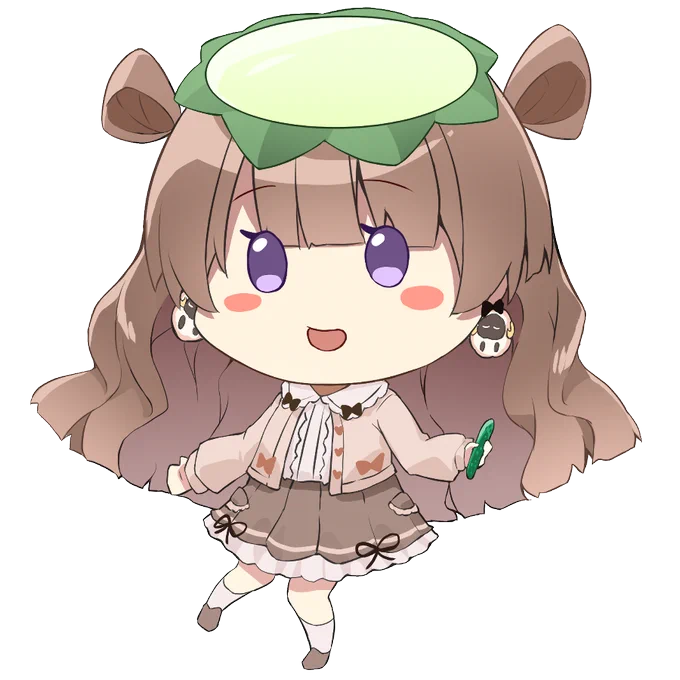 カッパ萌え・・・透過png #おひつじめ絵 