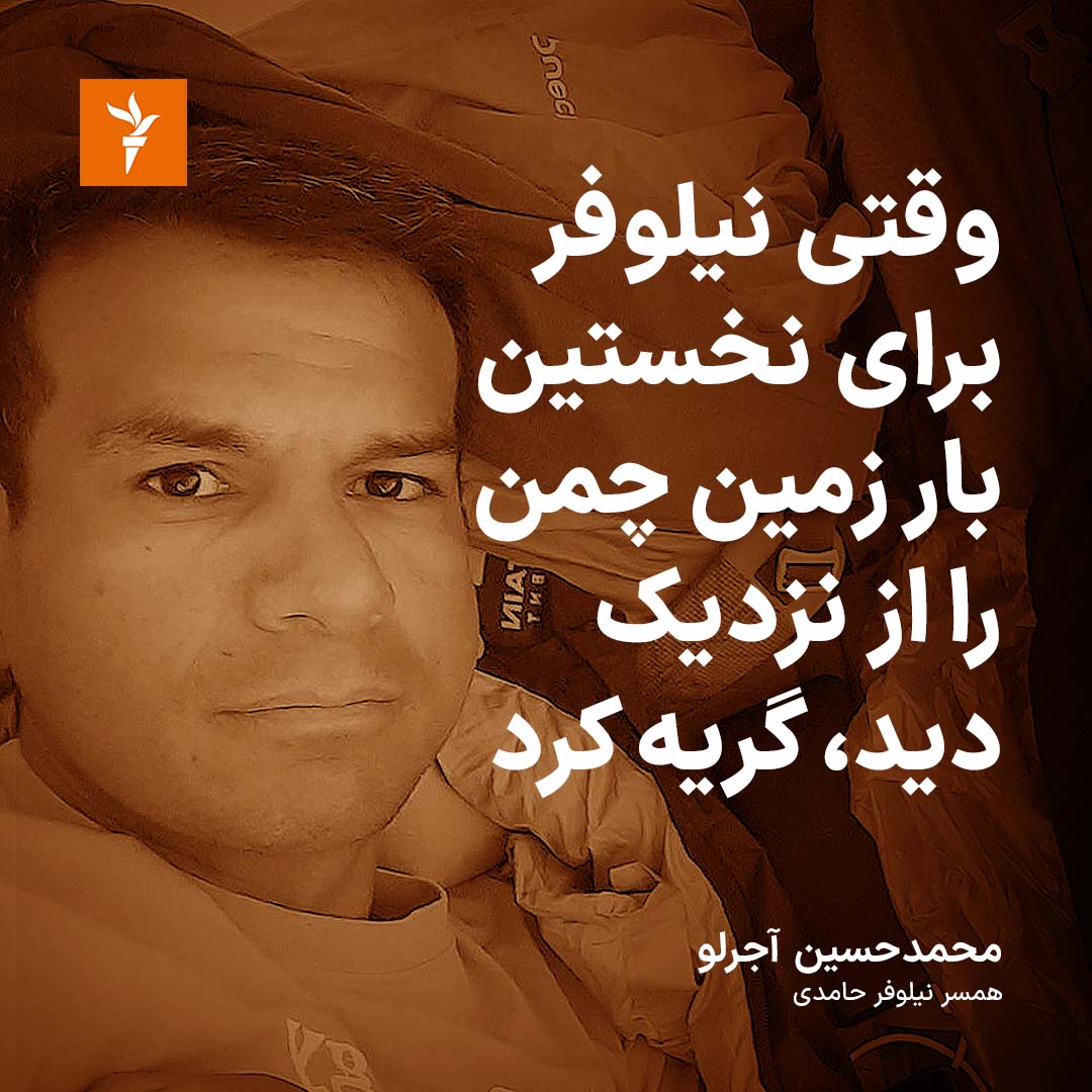 RadioFardaراديو فردا on Twitter "محمدحسین آجرلو، همسر نیلوفر_حامدی