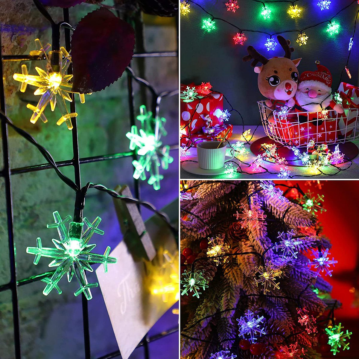 12_lighting's tweet image. This week's focus: Decorative Multi-Colors Solar LED String Lights for Garden, Patio, Decor

Power supply mode: solar panel + ground plug accessories
Type: colorful light with 8 light flashing modes

#outdoorstringlights #ledstringlights  #decorativestringlights