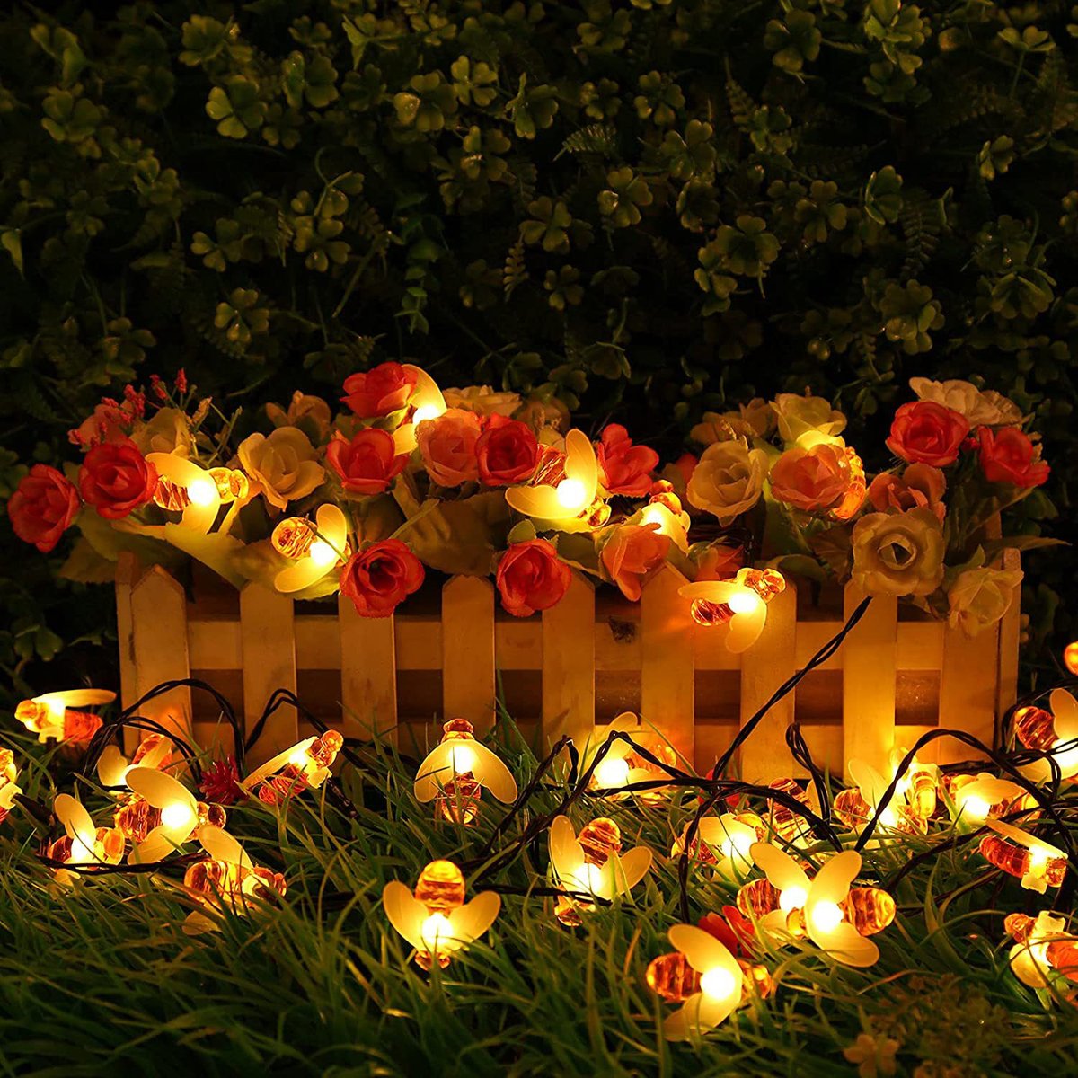 12_lighting's tweet image. This week's focus: Decorative Multi-Colors Solar LED String Lights for Garden, Patio, Decor

Power supply mode: solar panel + ground plug accessories
Type: colorful light with 8 light flashing modes

#outdoorstringlights #ledstringlights  #decorativestringlights