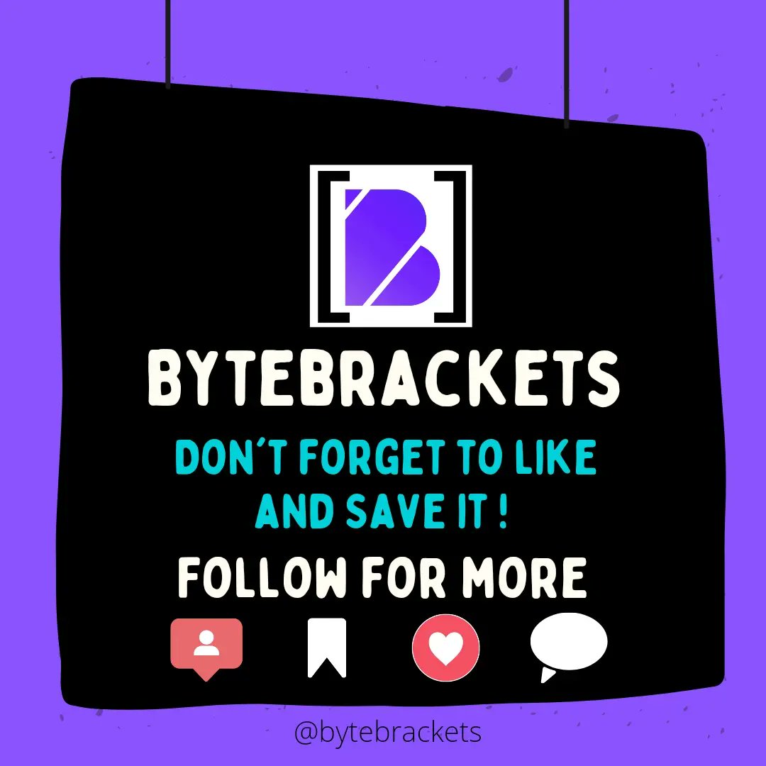 bytebrackets's tweet photo. Never do this
Follow @bytebrackets for more related content.
#datastructures #datastructuresandalgorithms #trending #bytebrackets #webdevelopment #fullstackdeveloper #html #codingmemes #programmingmemes #codıngısfun #games #gamesdeveloper #codingquiz #webdevelopmentusa #usa https://t.co/VKuHRMR34F