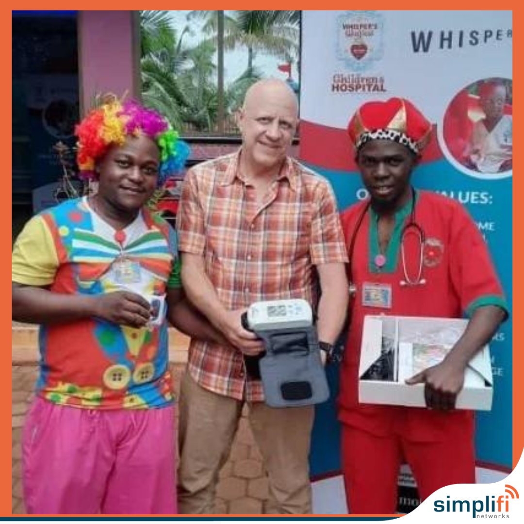 SimplifiNetwork's tweet photo. Whisper’s hospital receives another set of equipment in donation  

The equipment included Wi-FI connection equipment to provide better communication to the hospital and was delivered by our CEO Ken Stober.

Read more: https://t.co/ggAieFf3RR https://t.co/xIru7kqQ16
