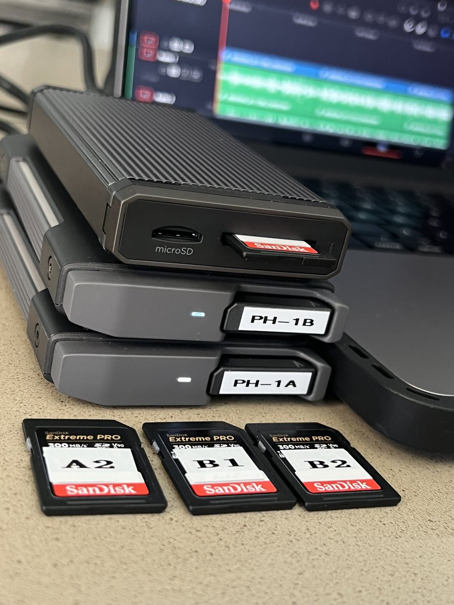 Absolutely loving this new workflow from @SanDiskPro