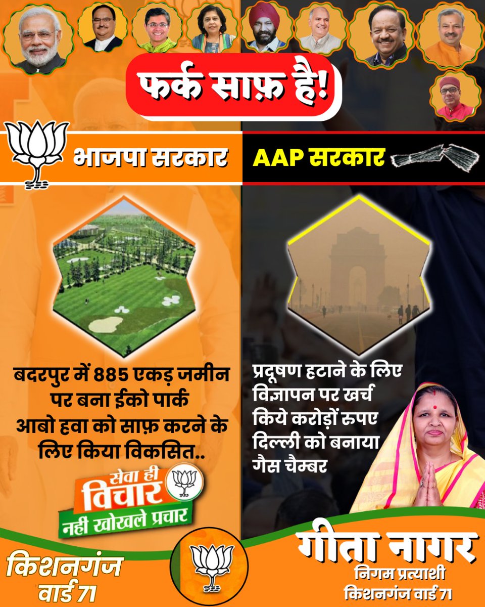 GeetaNagarbjp's tweet photo. दिल्ली के लिए किया काम जोरदार,
इसलिए MCD में फिर एक बार भाजपा सरकार। 
#MCDElections #MCD #Delhielections #Elections #Delhi #GeetaNagar #bjp #BJPDelhi  #bjpindelhi @BJP4India @JPNadda @adeshguptabjp @NeelamDhimanBJP @RajanDhimanbjp https://t.co/nVSOvljaLy