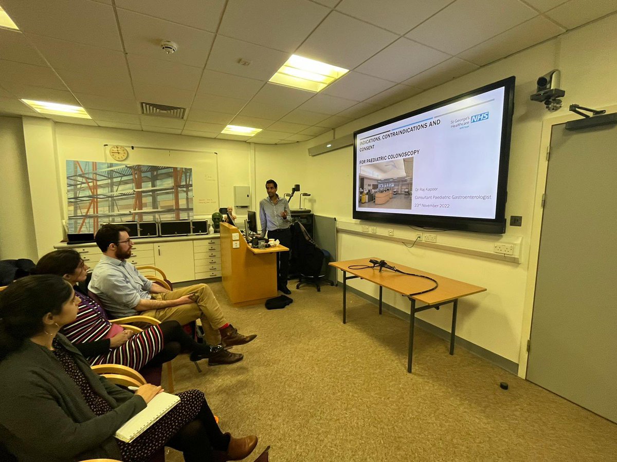 SGH_Endoscopy's tweet photo. St George’s Boot Camp in Paediatric Colonoscopy 2022 is off to a great start! @nkemo1 @Kesavan_Kandiah @mistermacholi @StGeorgesTrust https://t.co/JFB2rLb8fb