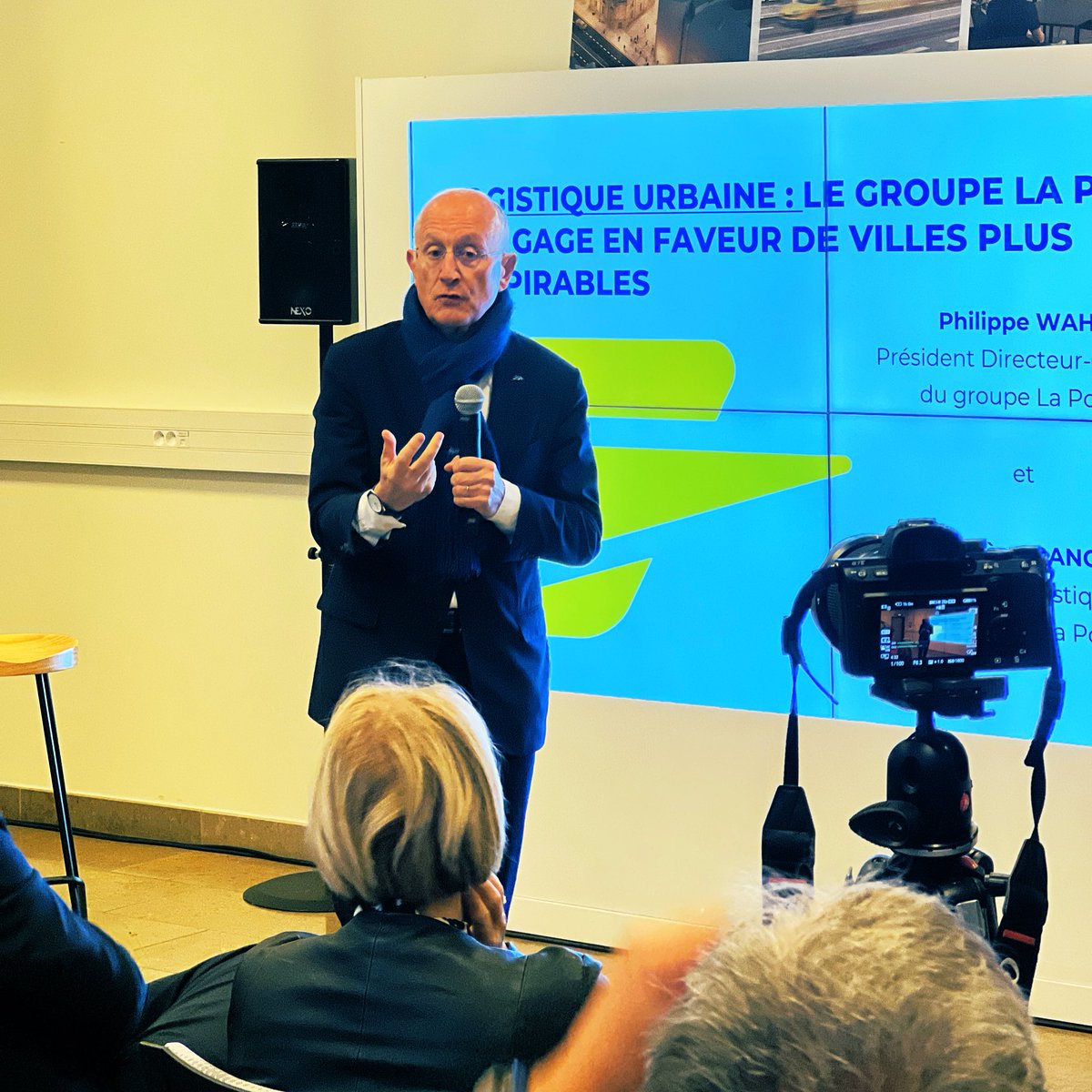 Début de la conférence de presse : "#LOGISTIQUE #URBAINE : LE GROUPE #LAPOSTE S’ENGAGE EN FAVEUR DE #VILLES PLUS #RESPIRABLES"

#LaPosteSEngage #Proximité #EngagéePourVous