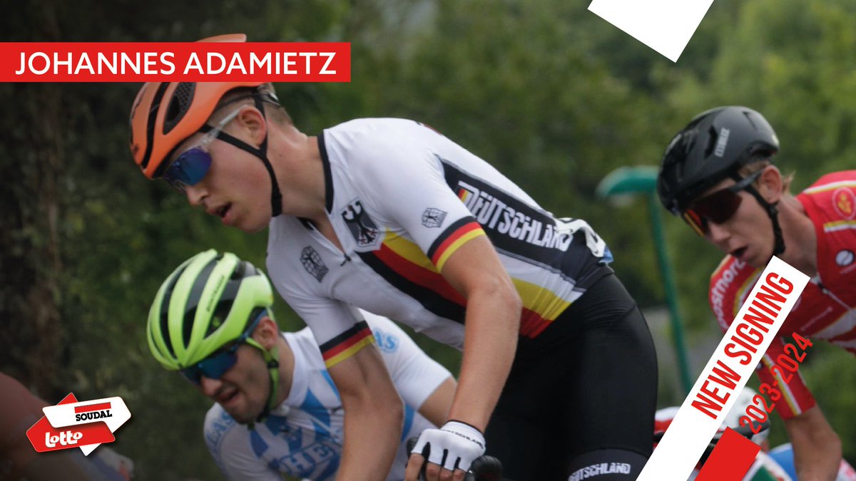 lottocycling_'s tweet photo. 📢Transfer news 📢

Excited to announce a second reinforcement today as @jo_adam98 will be joining the team for the next two seasons!

💬"I am a rider for the high mountains and hilly classics. On those terrains I want to further develop myself at Lotto Dstny." https://t.co/yp5fpVXXp4