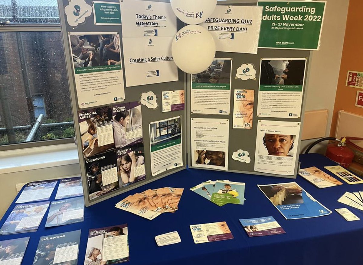 SashSafeguard's tweet photo. Day 3 @sashnhs #SafeguardingAdultsWeek we’ll explore how to start difficult conversations about safeguarding adults and consider how organisations and individuals can develop cultural competencies  to respectfully respond  to the need of our diverse population.
@SurreySAB https://t.co/q4FWzh2VQx