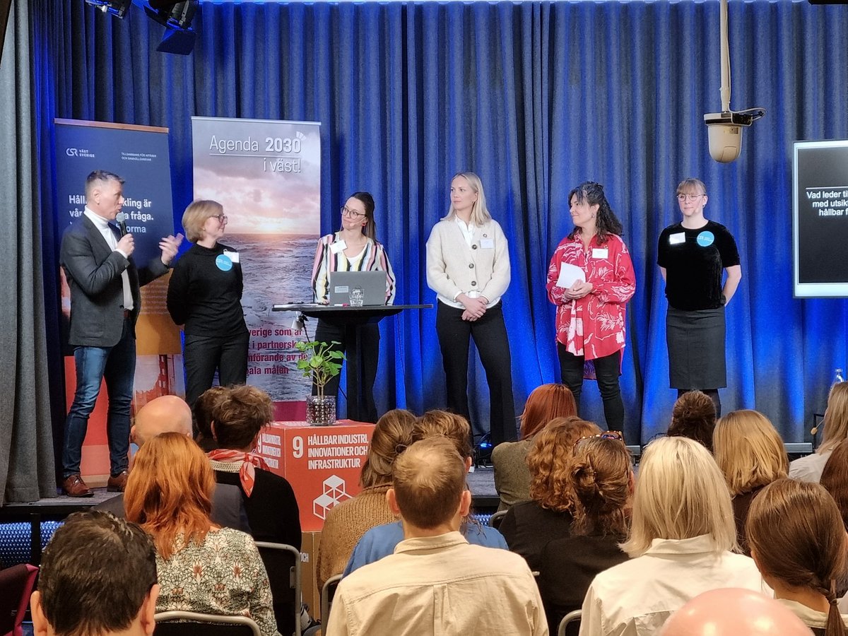 Pitch av workshops! Antingen får man möjlighet att testa SDG Impact Assessment Tool, höra om Nordregio och initiativet Bärkraft på Åland eller få möjlighet att delta på workshop med CSR Västsverige där de presenterar goda exempel från verksamheter #2030vastkonf #SDG17 #Agenda2030