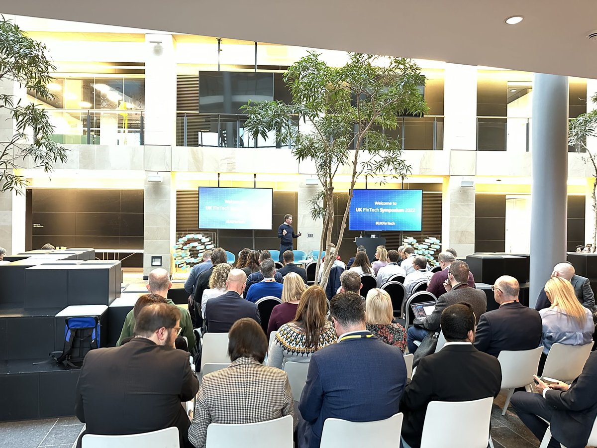 We’re kicking off the #UKFintech symposium at <a href="/NatWestGroup/">NatWest Group</a> in Edinburgh. Delighted to see so many friends from <a href="/InnFin/">Innovate Finance</a> <a href="/WalesFintech/">FinTech Wales</a> <a href="/fintechnorth/">FinTech North</a> <a href="/ccrosswell/">Charlotte Crosswell OBE</a> <a href="/JanineJoyHirt/">Janine Hirt</a> @supertech_wm <a href="/fintechwest/">FinTech West</a> @AndersonNic_ola <a href="/IngledewStephen/">Stephen Ingledew OBE</a> <a href="/SierChris/">Christopher Sier</a> <a href="/julianwhitecap/">Julian Wells</a> <a href="/SW1GG/">Sarah WG 🏴󠁧󠁢󠁷󠁬󠁳󠁿</a> <a href="/FinTechNI/">FinTechNI</a>