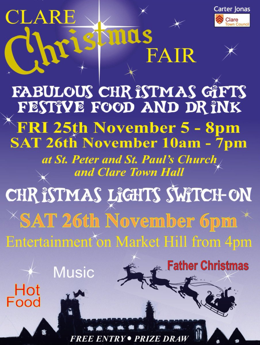 Visit Clare, Suffolk tweet media