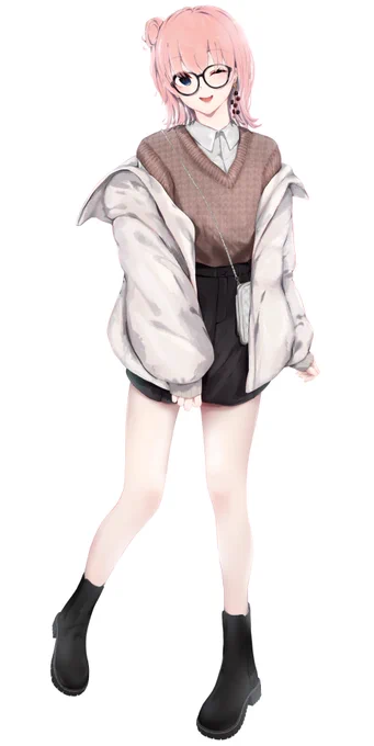 秋コーデゆいちゃ 
