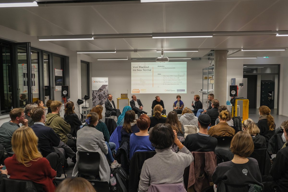 #ThankYou to our guests on the panel and in the audience! The #UrbanInnovationForum 
<a href="/FolkwangUni/">Folkwang Universität</a> provided different perspectives on #narratives of the future. Result: We need positive, uniting stories to plan next steps and start the future.
