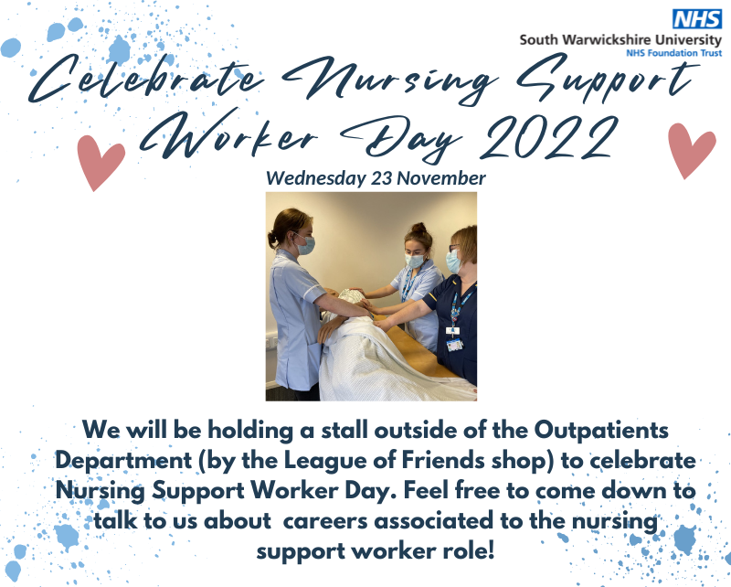 Today we're celebrating #NursingSupportWorkersDay 🎉

We appreciate all your dedication and support to improving our patient's lives. Thank you for everything!
