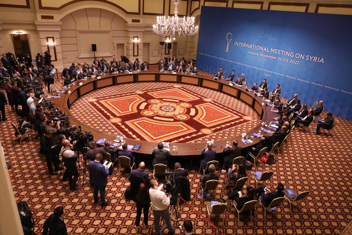 MFA_KZ's tweet photo. 📃 Joint Statement by the Representatives of #Iran, #Russia and #Türkiye on the 19th International Meeting on Syria in the #AstanaProcess
#Peace4Syria
🔗 https://t.co/4lmAj80uFI https://t.co/5utVkqUOen