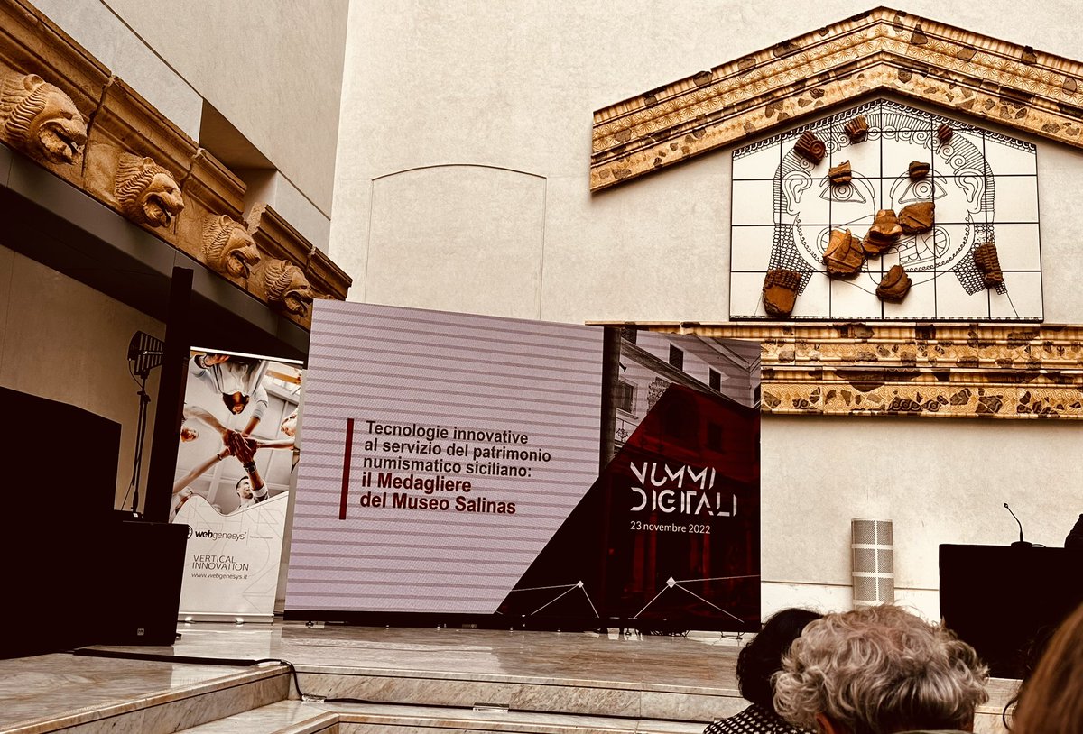 🪙 NUMMI DIGITALI

📟 Tecnologie innovative al servizio del patrimonio numismatico siciliano:
il Medagliere del Museo Salinas. 

🗓️ 23 nov 2022

📺 Streaming 👉🏻 youtu.be/hcR-PIXYp9w

#sicilia #innovazione #beniculturali #numismatica #museitaliani #archeologia #unipa