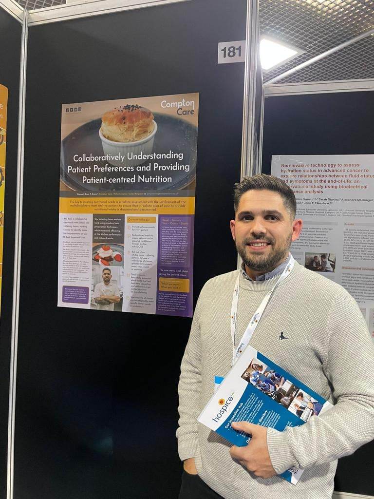 We're all geared up for Day 2 at @hospiceuk #HUKCONF22

We're here in #Glasgow, highlighting the amazing work that's been going on at Compton and celebrating the positive impact the hospice sector has on the communities we help 💛

Good luck to everyone who's taking part today!