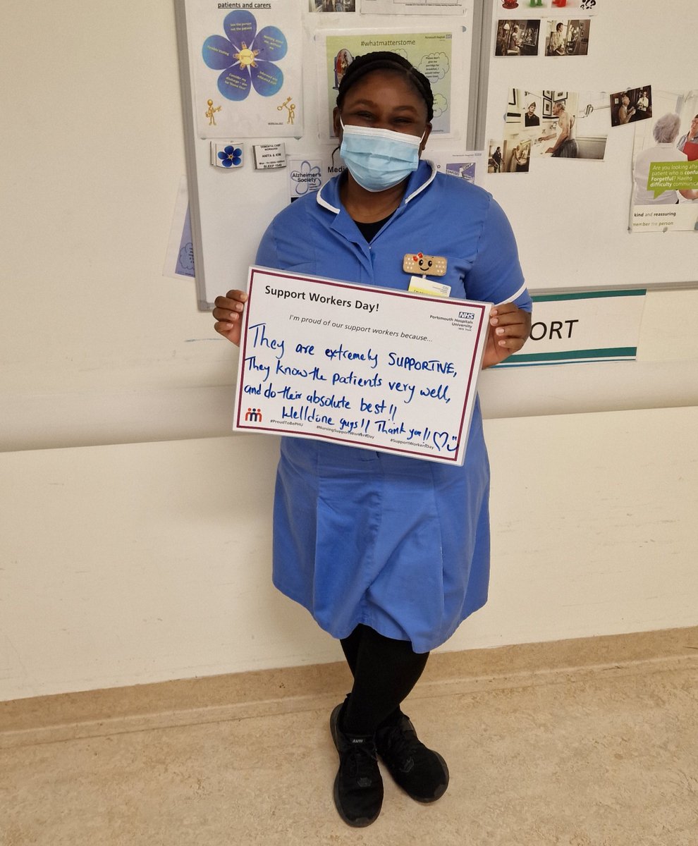 PHU_NHS's tweet photo. Support Workers are vital to what we do at PHU and we are so grateful for all of the hard work and care they show towards our patients and colleagues.
Here are just a handful of reasons our colleagues are proud of our PHU Support Workers 💙
#ProudToBePHU #SupportWorkerDay https://t.co/7seHuNwisU