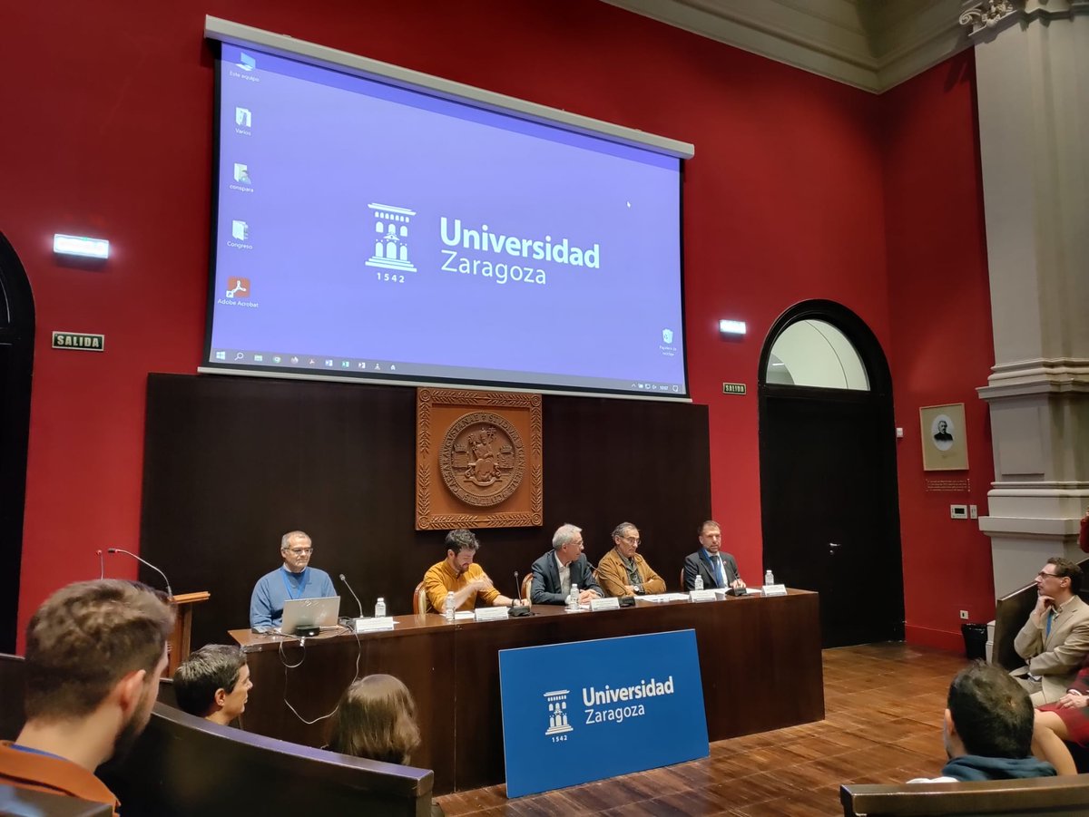 I3Aunizar's tweet photo. Ya estamos en el Congreso de #Robótica con el grupo de investigación #RoPeRT en el Paraninfo de @unizar
Por delante 3 días de trabajo 🤖 ¿Qué papel tienen los robots en la sociedad actual y en el futuro, qué podemos esperar⁉️
https://t.co/k8AUKDNgip
@DIIS_UZ @EINAunizar https://t.co/O4rbQz17bR