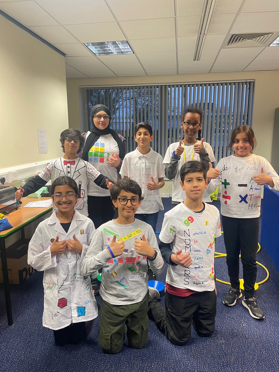 olive_bolton's tweet photo. Awesome creativity shown by our pupils for ‘All things Maths’ #MathsSuperLearningDay #MathsWeek
@NCETM @NRICH
#WeAreStar #Ambition #Teamwork #Knowledge #DressUp #Mathematicians #Wellbeing #PositiveVibes #Number #Calculations #Shape #Space #Measures https://t.co/HUEcKy2uDn