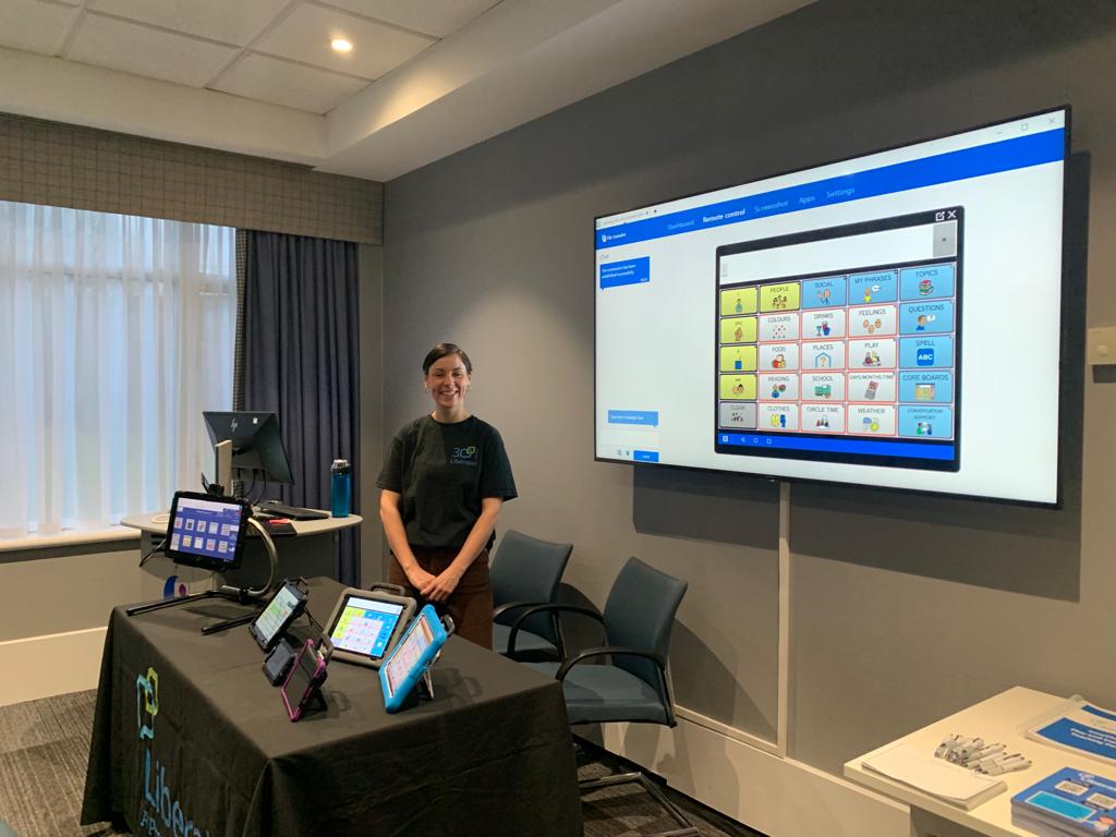 LiberatorLtd's tweet photo. Jenny is all set up at @GJCHotel and ready to meet all you lovely people attending @Comm_Matters #CMAACinfoday .

If you're attending have a super day and don't forget to come say hi! You can find the programme here 
👇
https://t.co/pDEwPJ7RQD https://t.co/OQUv7DHkwe