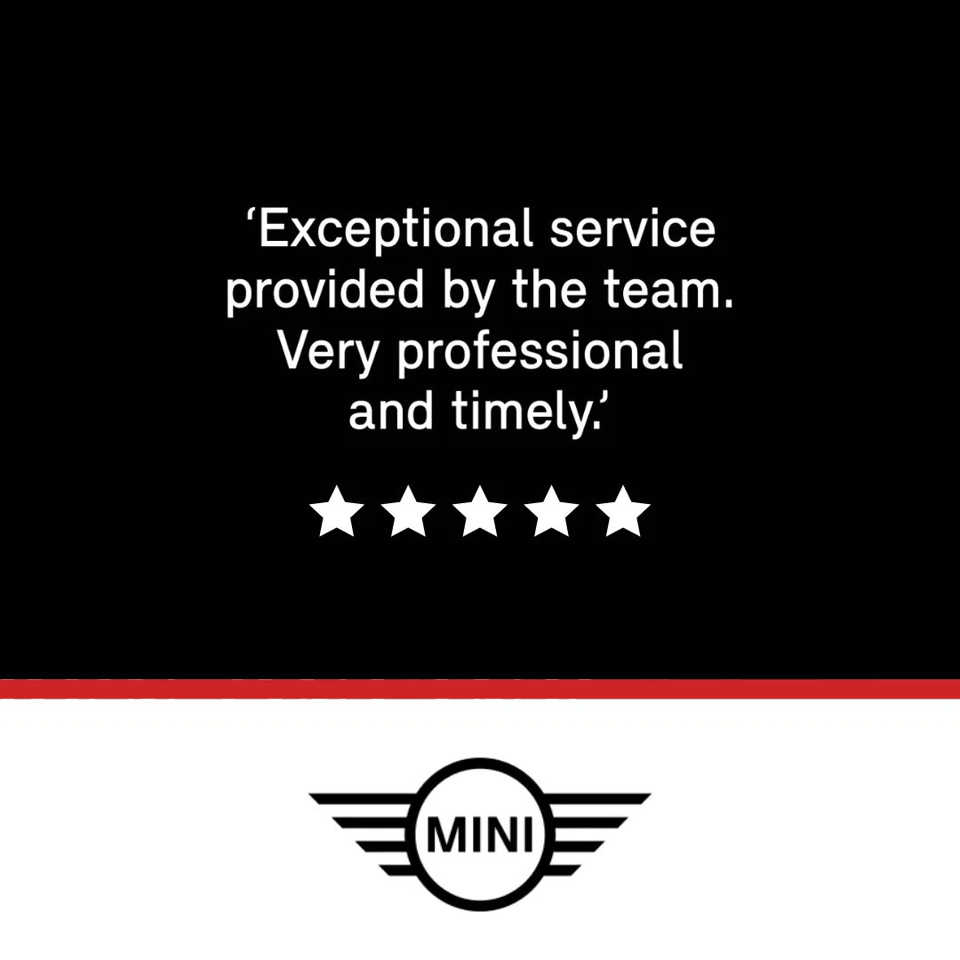 NorthShore_MINI's tweet photo. Thank you Paula for the 5 star review: 'Exceptional service provided by the team. Very professional and timely.'
#NorthShoreMINIGarage #MINI #Chatswood #happycustomer #onteam #drive #cars #driving #vehicle https://t.co/HFF9daCMXZ