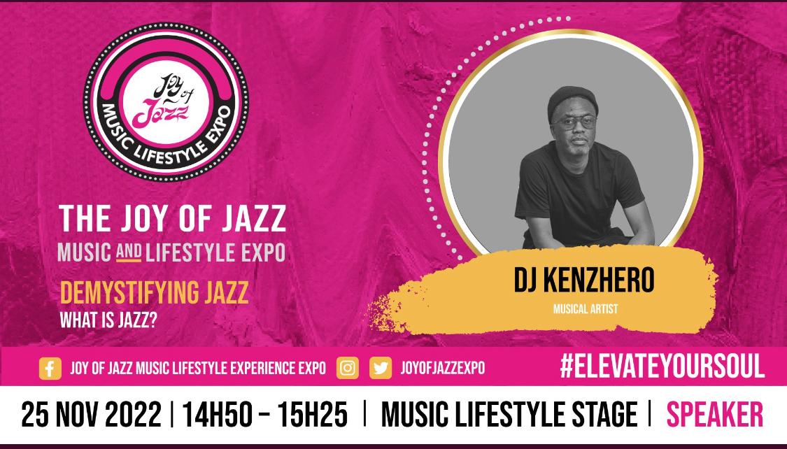 rebirthofcoolsa's tweet photo. Catch @djkenzhero  at the @joyofjazzexpo speaking on "Demystifying Jazz, What is Jazz" on 25 November 2022!

#ElevateYourSoul at the @joyofjazz_ this coming weekend.

Enjoy The Cool 😎

#rebirthofcool #joyofjazz2022 https://t.co/si2lW7wKg2