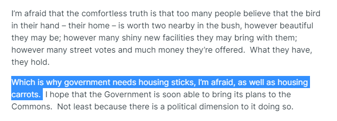 inkspringed's tweet image. Living in one of those areas where there actually is quite a lot of new building, this conclusion seems right to me. Nearly everyone objects, regardless.

Though once the new houses go up, people tend to stop grumbling. Which possibly offers hope in the long run.