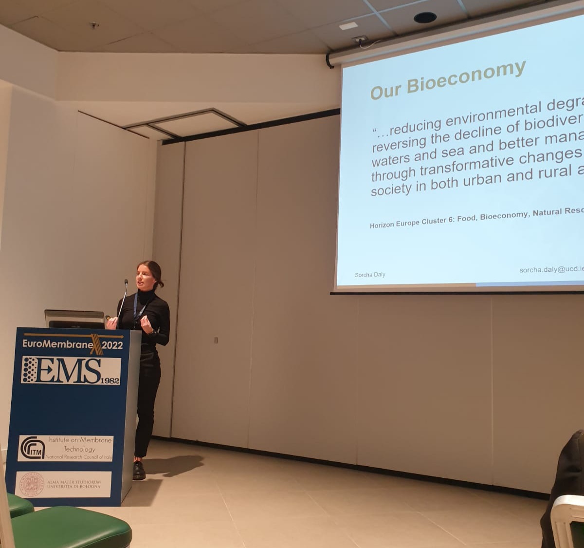 Sorcha Daly (@sorchasd) on Twitter photo We are having a wonderful time at #euromembrane2022 I am proud to present my work with <a href="/biOrbic_centre/">BiOrbic Research Ireland Centre for Bioeconomy</a> I spoke about our vision and work with bioplastic production. Thank you for having me ππ«π½ We are having a wonderful time at #euromembrane2022 I am proud to present my work with <a href="/biOrbic_centre/">BiOrbic Research Ireland Centre for Bioeconomy</a> I spoke about our vision and work with bioplastic production. Thank you for having me ππ«π½