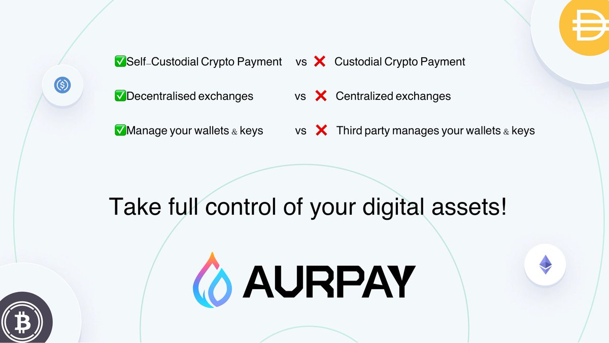 AurpayOfficial's tweet photo. 🎉This week we will release a new Self-custody Crypto Payment solution for our merchants.🎉
We use innovative smart contract technology to enhance security level for our customers which brings a new era for crypto security.
🥳Make Self-custody accessible to all! https://t.co/S6B6UUu67v