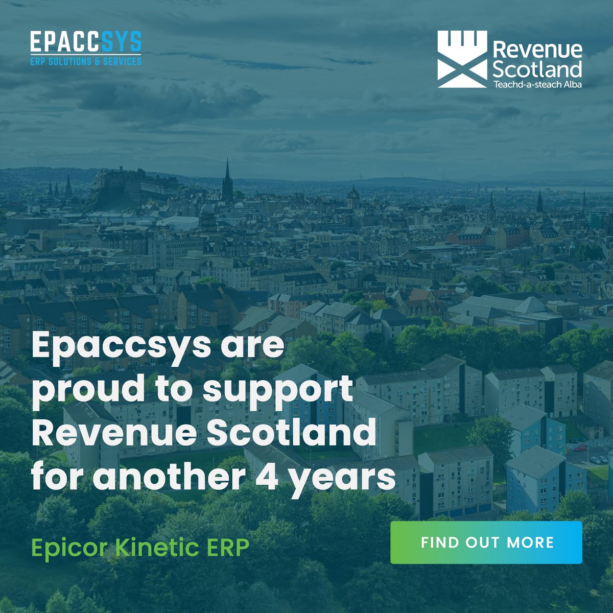 Epaccsys's tweet photo. Revenue Scotland renew their Epicor contract with Epaccsys 

  #Cloud ERP #EpicorKinetic #epicor #NECsoftwareolsutions

https://t.co/pCZivTIPcC https://t.co/YaIkBzsitt