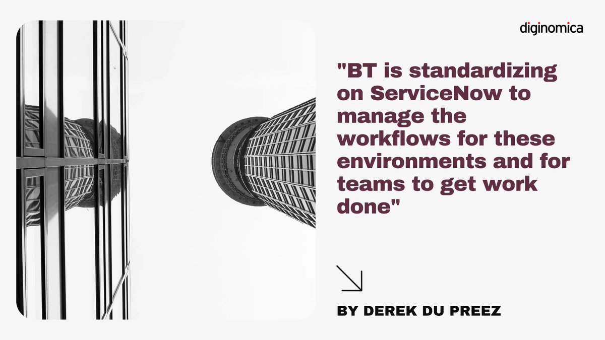 Picture this - communications giant needs to deliver £25 million in savings by 2027, standardize global organizational processes, and improve customer and staff experience. Tall order? @bt_uk is going for it with @ServiceNowUKI. Find out how. buff.ly/3E8qYhS