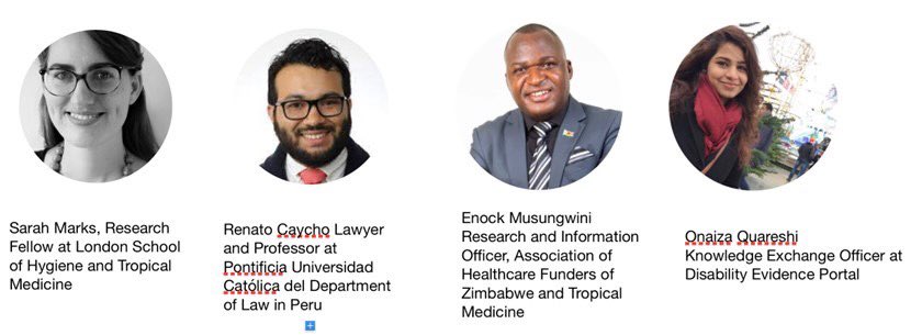 EvidencePortal's tweet image. Happening in 30 mins! Join @LSHTM  webinar on #disabilityevidence. Join Lshtm.zoom.us/j/94906556397 starting at 10am BST. #zerocall23!