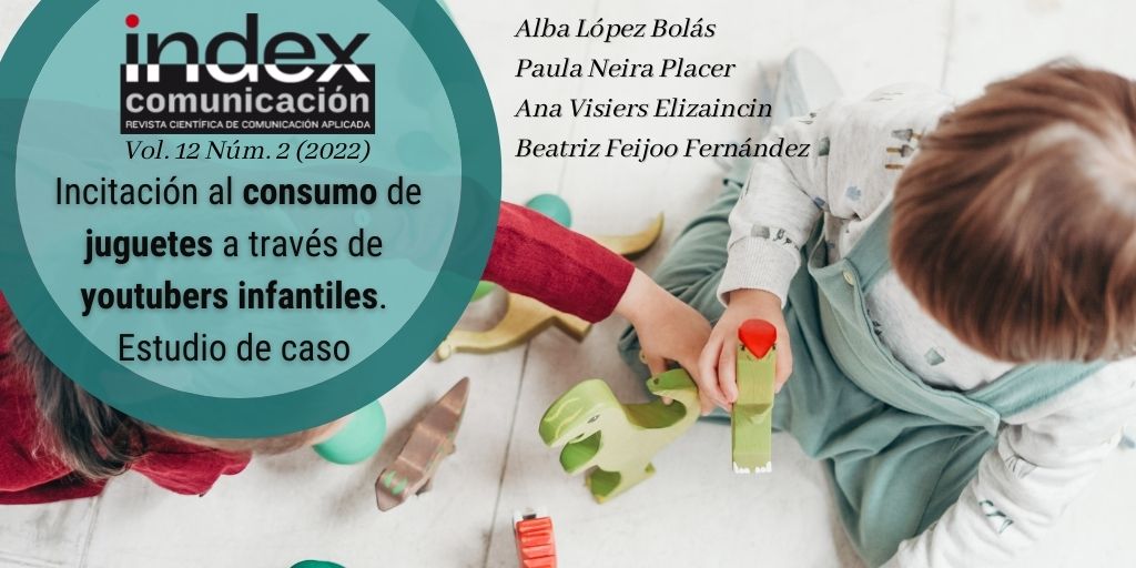 Esta semana de #Navidad traemos un paper sobre consumo infantil. El presente artículo estudia la publicidad de juguetes en el canal de #Youtube dirigido a niños, #VladYNiki.

Léelo en:
bit.ly/3CJhaKP 

<a href="/Albalopezb/">Alba López Bolás</a>
<a href="/paulaC1online/">Paula Neira Placer</a>
Ana Visiers

#AcademicTwitter #PhD