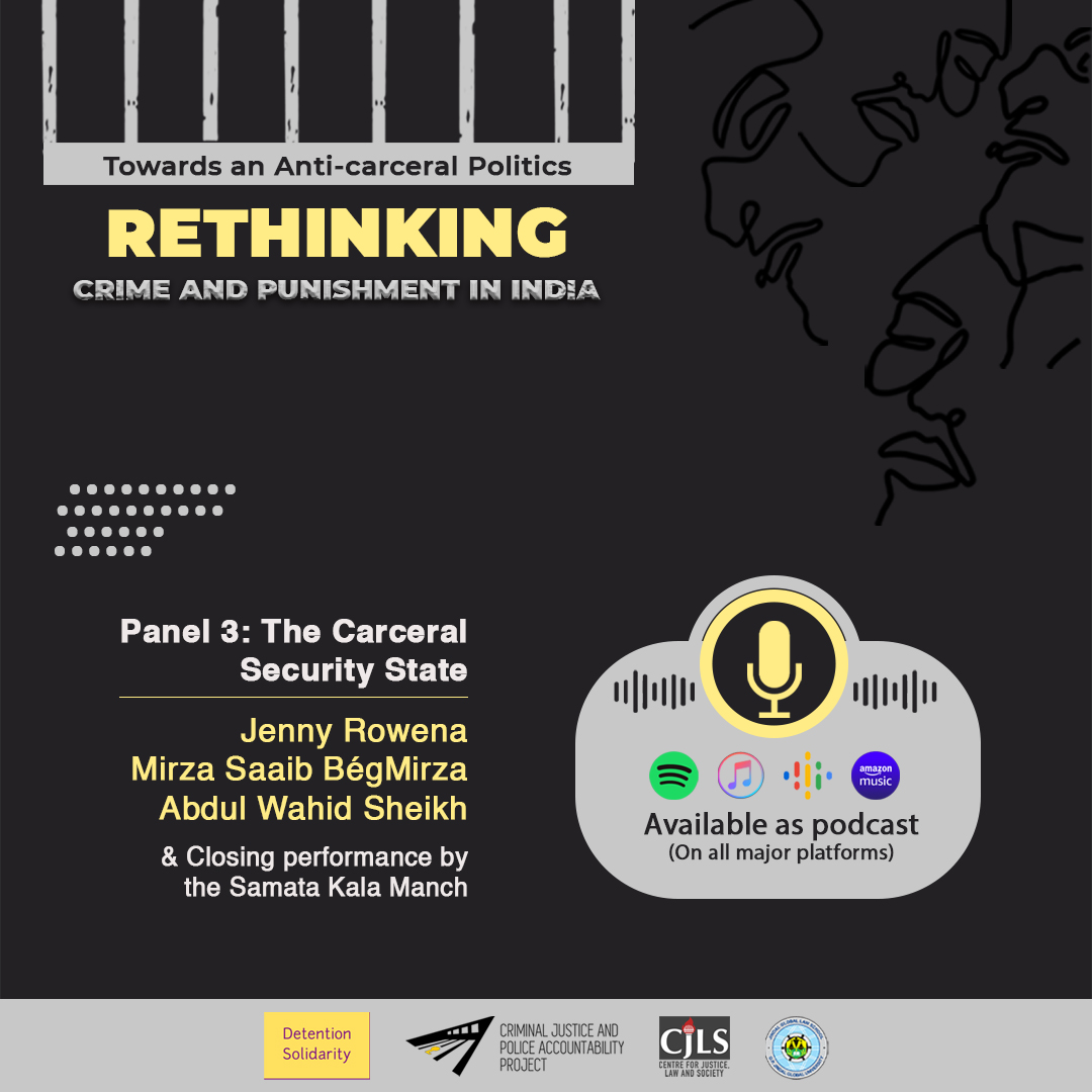 Podcast alert🚨: Panel on the Carceral Security State – is out now!

To listen: open.spotify.com/episode/7ilC6N…

@jennyrowena @M_S_Beg @BegunahQaidi