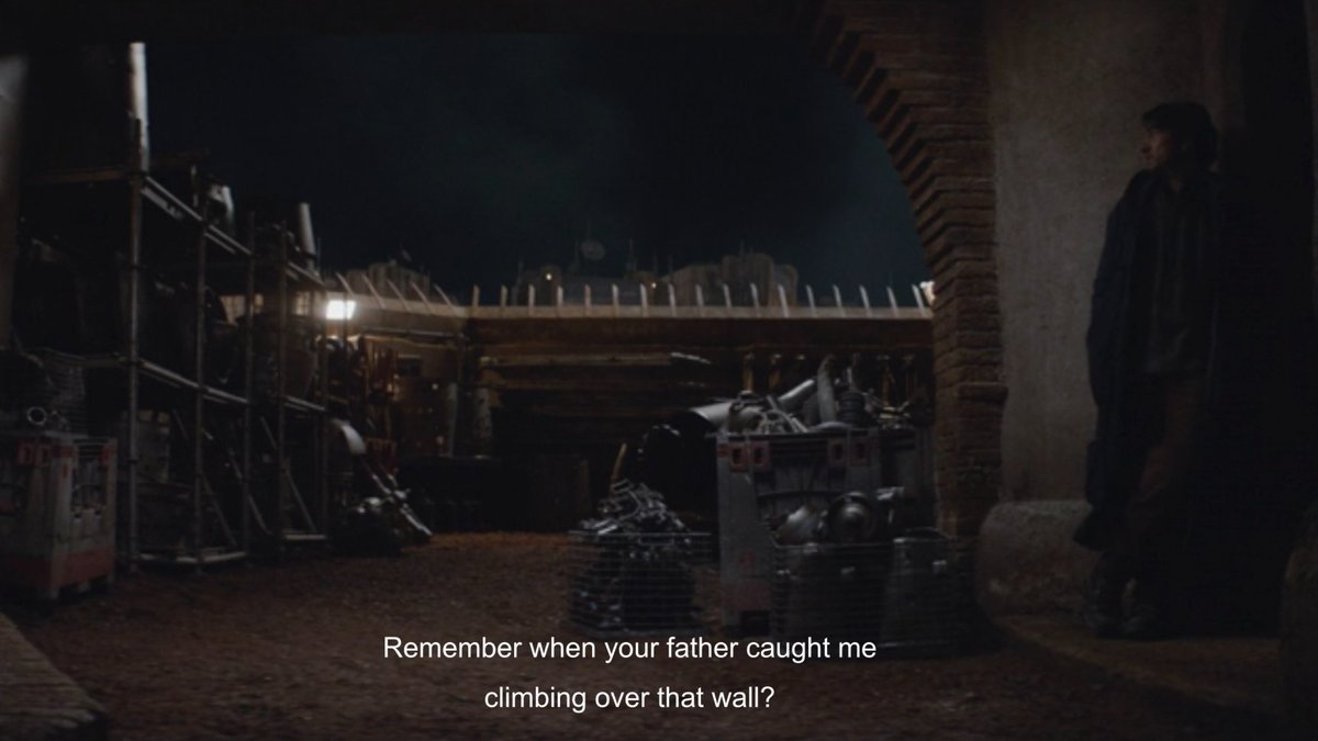 andorisms's tweet photo. #andor spoilers

i dreamt you'd come back. you climbed over a wall. https://t.co/91EVOCRYde