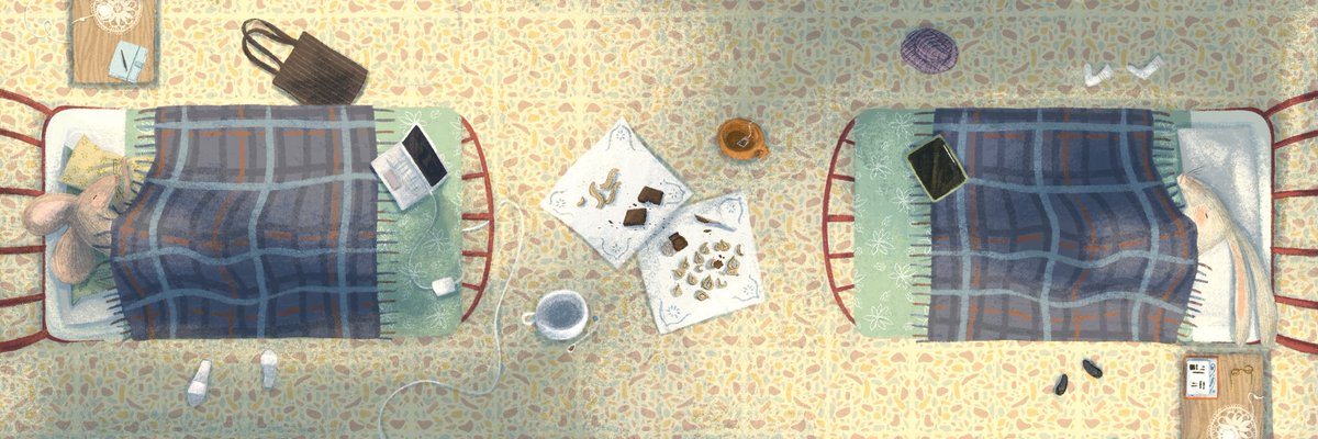 I forgot to post here my last illustration for the Slowvember challenge 🤡 the word was "grateful": i'm grateful to be on a strange adventure, to find a house in Florence, with a cute little fellow that supports all my mental breakdown ahaha 

#slowvember22 #illustration