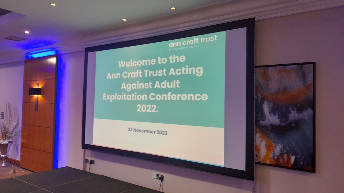 anncrafttrust (@anncrafttrust) on Twitter photo Our 2022 #Safeguarding Conference is about to begin with a presentation on standing up against street #harassment from <a href="/live_life_safe/">Suzy Lamplugh Trust</a>
#SafeguardingAdultsWeek Our 2022 #Safeguarding Conference is about to begin with a presentation on standing up against street #harassment from <a href="/live_life_safe/">Suzy Lamplugh Trust</a>
#SafeguardingAdultsWeek