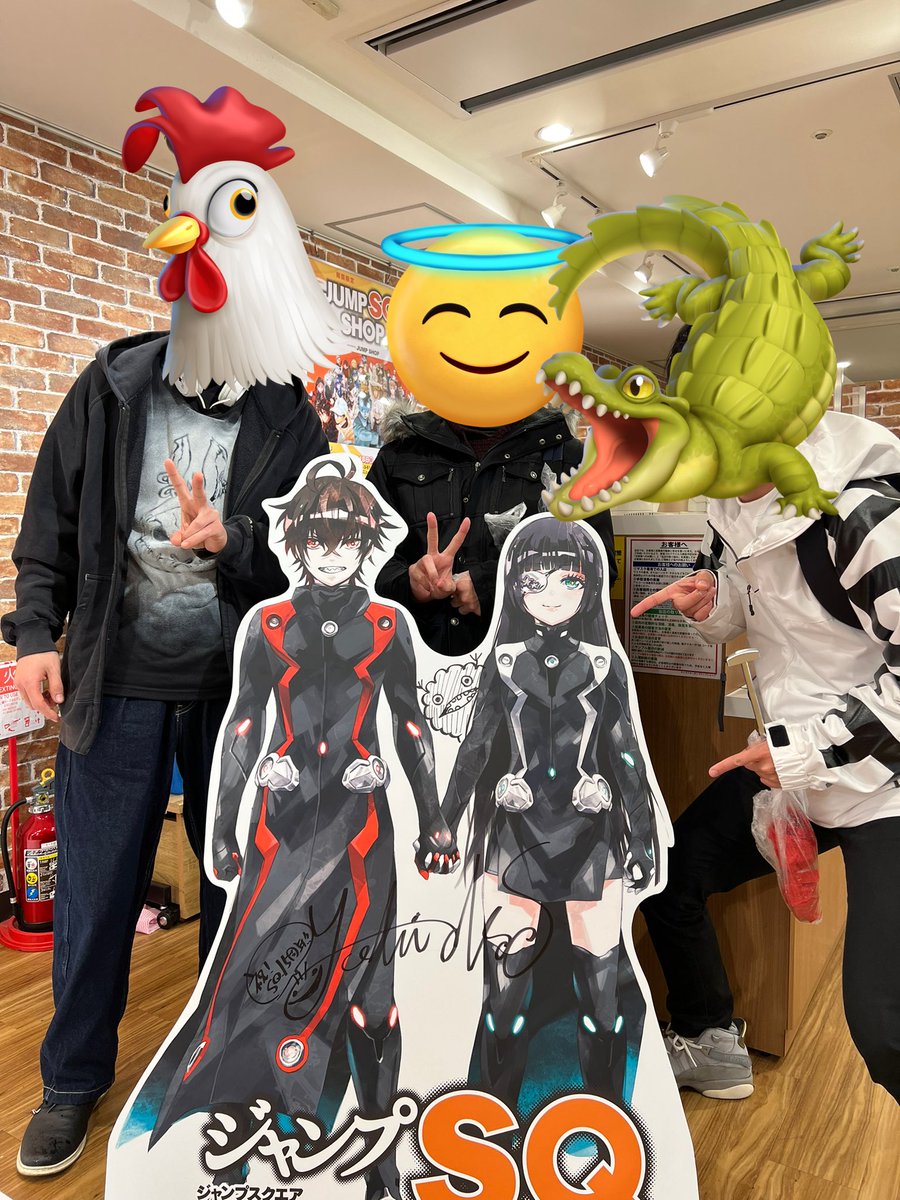 お店に許可頂いて双星のお二人と写真撮らせて頂きました！