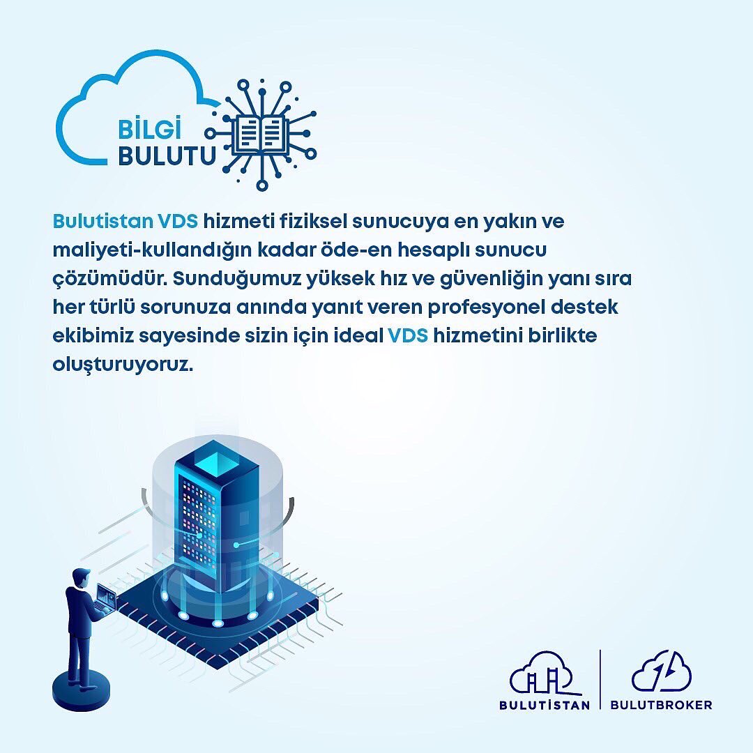 Bulutistan's tweet photo. Bulutistan VDS hizmeti ile hızlı, hesaplı ve güvenli sunucular elinizin altında ⚡️ Detaylı bilgi: https://t.co/VorekXSEWu 'da!
#Bulutistan #VDS #VirtualDedicatedServer https://t.co/xkeGue95jG