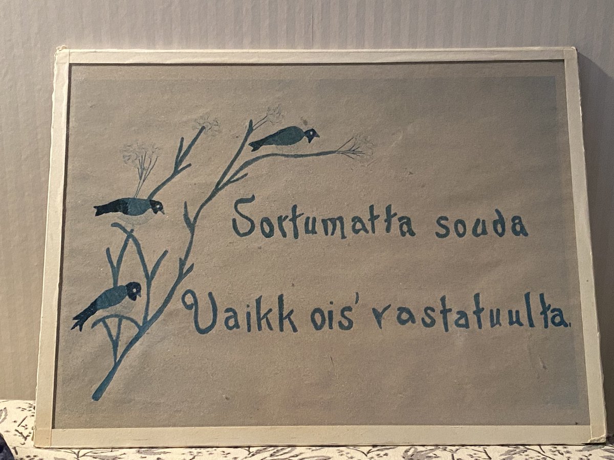 VirpiAdamsson's tweet photo. #vanhakansa #jaksaminen #elämänohje #resilienssi #sielunsitkoisuus https://t.co/lcHXRMZOjO