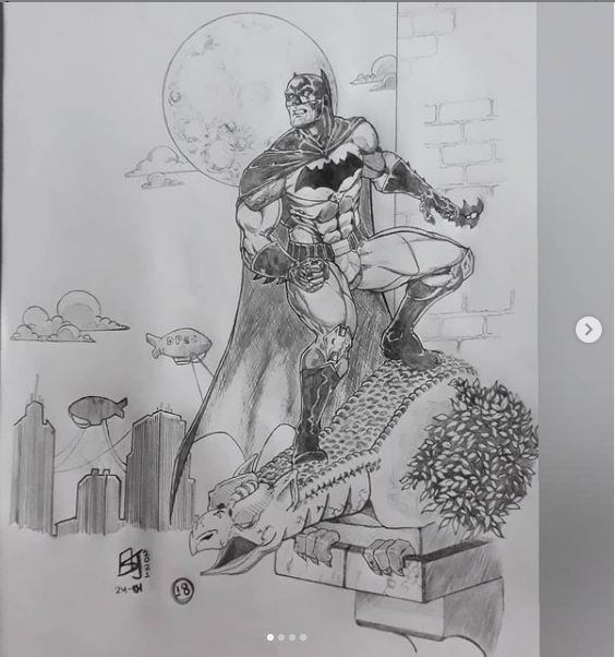 Claudio80435354's tweet photo. Alessandro Silva - Arte
Pseudodesenhista amador profissional
https://t.co/V4XTds92xq
Batman.
#arte #art #aprenderdesenho #dessin #classicdraw #study #boradesenharnossofuturo #DCcomics #dcnautas #batman #draw #desenho #sketch #drawinghero #studyreference #artistoninstagram https://t.co/jSS12lcgcd