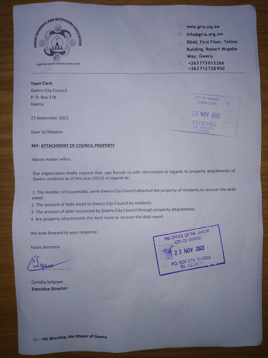 Residents of Gweru have demanded that, <a href="/GweruC/">Gweru City Council</a> respond to the concerns of the people. <a href="/DiakoniaAfrica/">DiakoniaAfrica</a>  <a href="/SwedeninZW/">Sweden in Zimbabwe 🇸🇪</a> <a href="/NDI/">National Democratic Institute</a> <a href="/Uchirra8/">Uchirra</a>