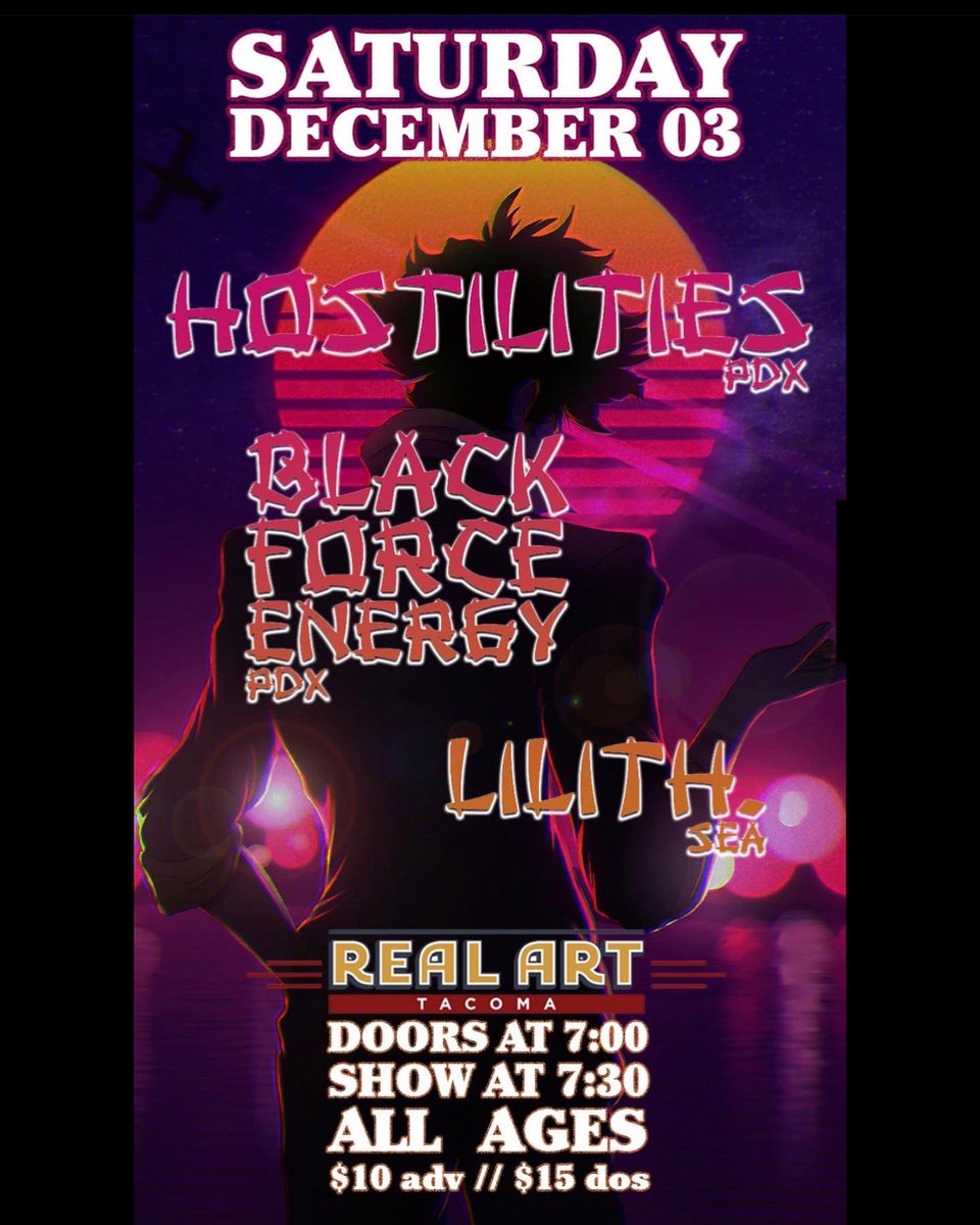 Tacoma! We are coming back finally! <a href="/RealArtTacoma/">Real Art Tacoma</a>