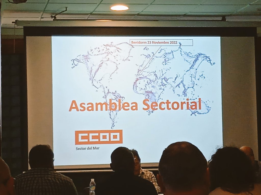 fsc_mar's tweet photo. 📣 #Asamblea del Sector del Mar #Nacional
#CCOO #CCOOFSC #CCOOCAT #SectorMar https://t.co/KcRhWEggG5