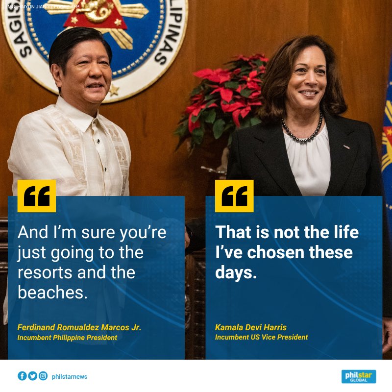 GerryCacanindin's tweet photo. Kamala Harris was the former Attorney General of California. Being a person of color, she worked very hard to become the first female United States VP. Hindi siya yung tipong laki sa layaw na anak ng diktador, cannot-fly-in-coach party boy. Manood ka nalang ng F1. https://t.co/T88YXYGFZX